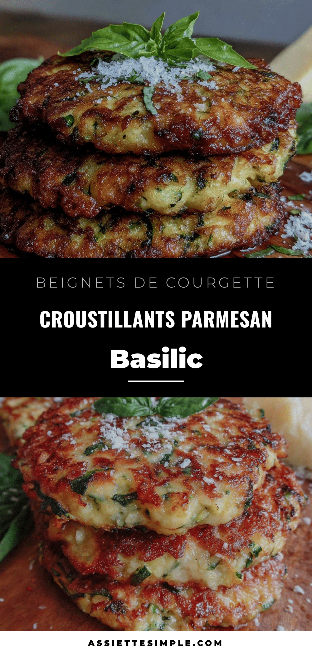 beignets de courgette au parmesan recipe