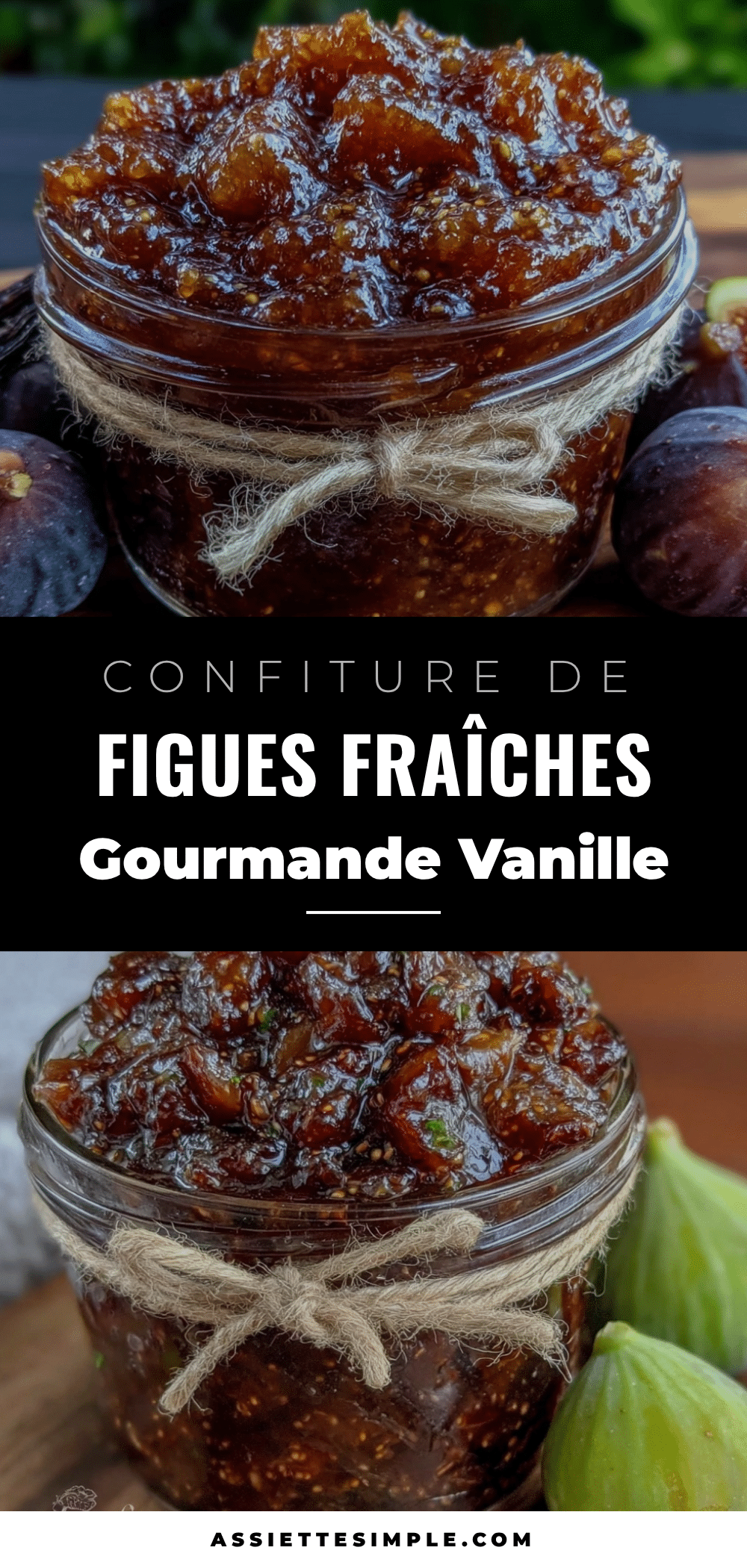 confiture de figues fraîches au miel d’acacia recipe