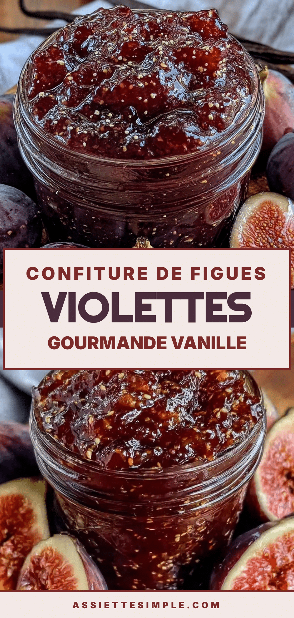 confiture de figues violettes au miel et vanille bourbon recipe