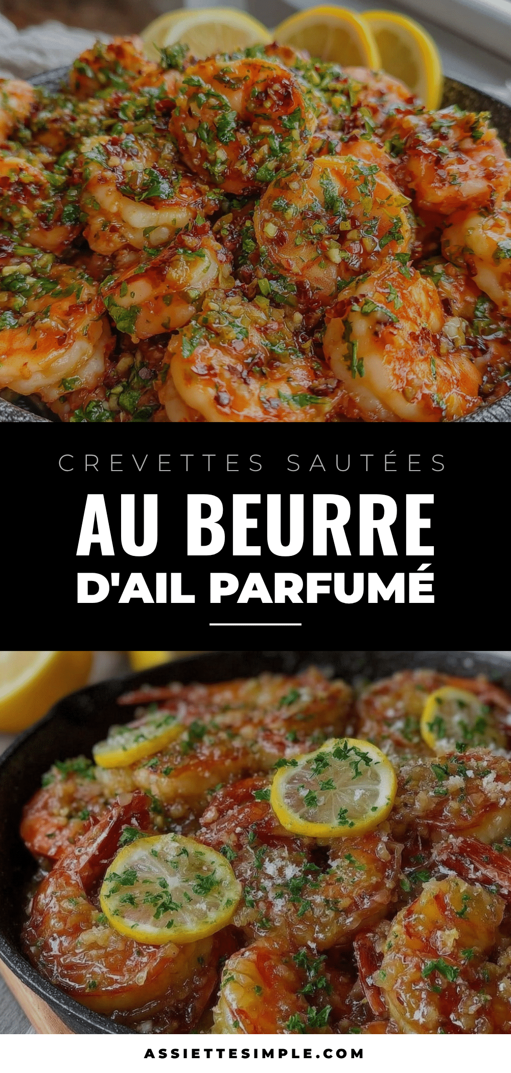 crevettes sautées au beurre dail citron persil plat recipe