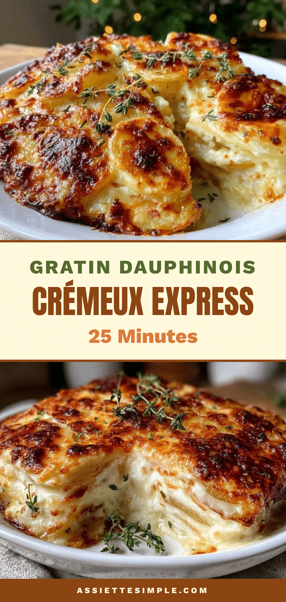 gratin dauphinois express au micro-ondes recipe
