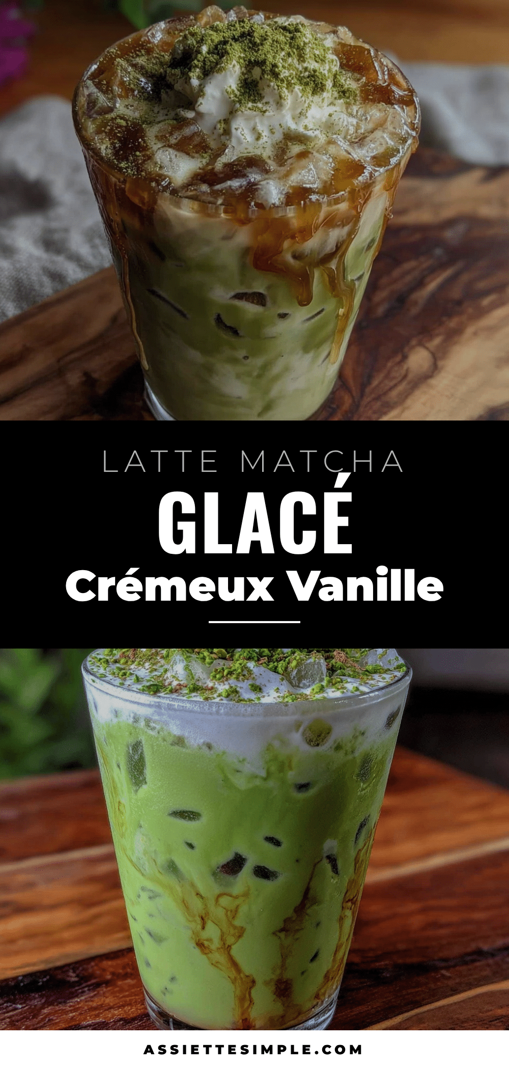 latte matcha glacé au lait d’avoine recipe