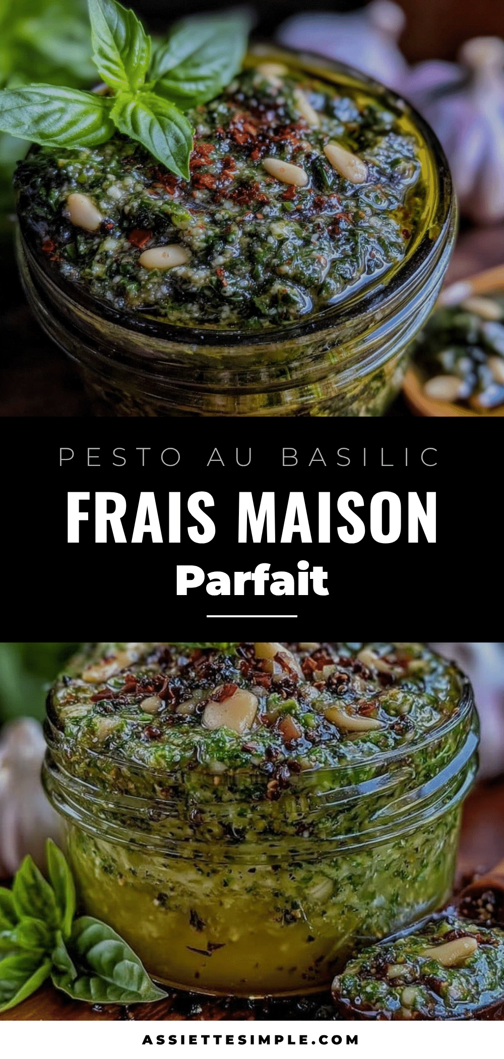 pesto au basilic frais maison sans cuisson recipe