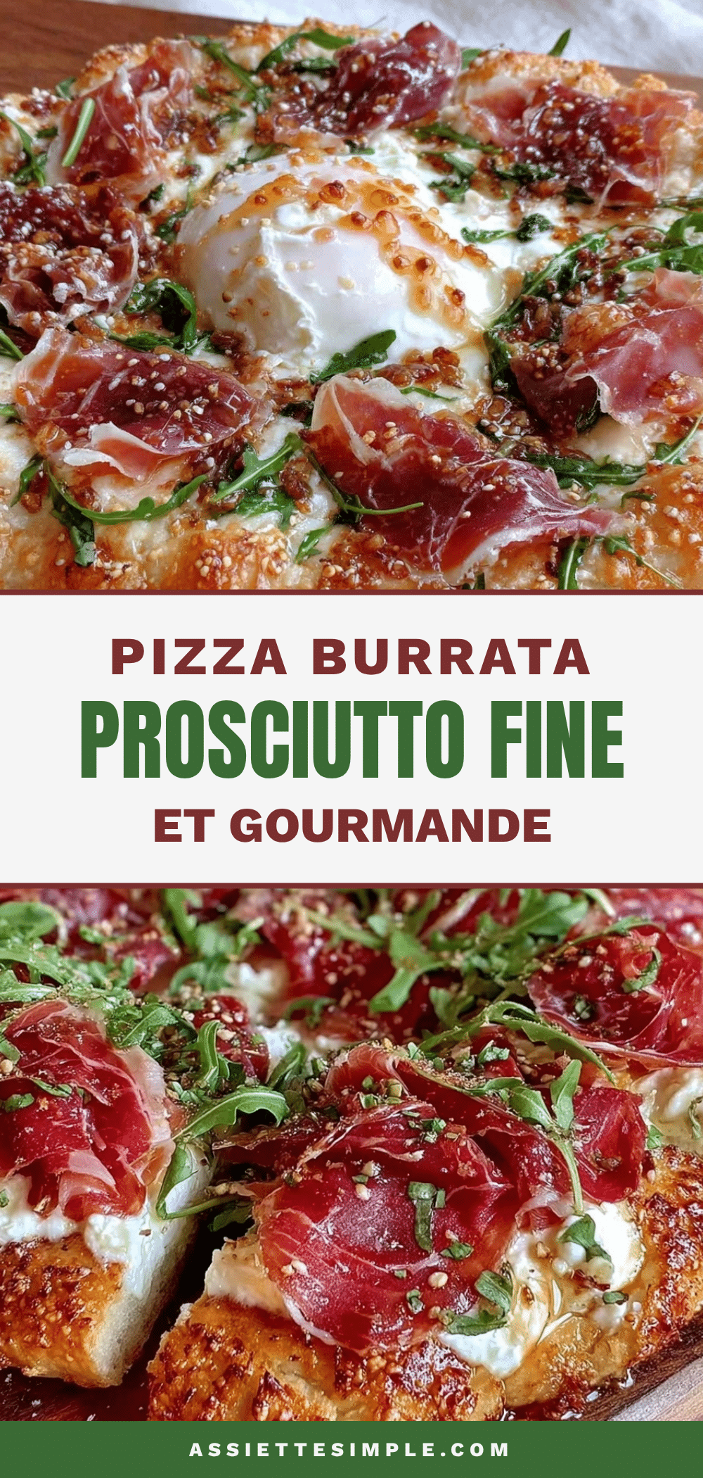 pizza burrata prosciutto recipe