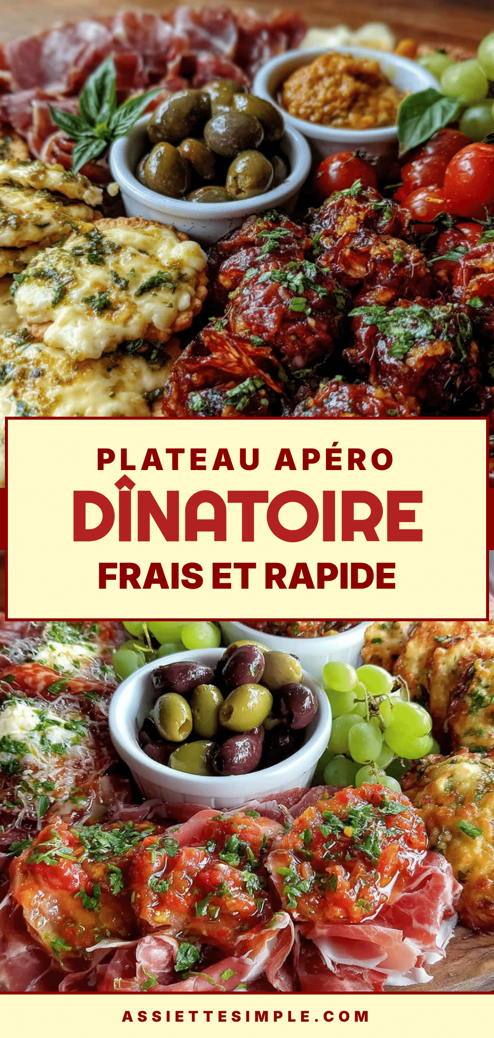 plateau apéro dinatoire sans cuisson recipe
