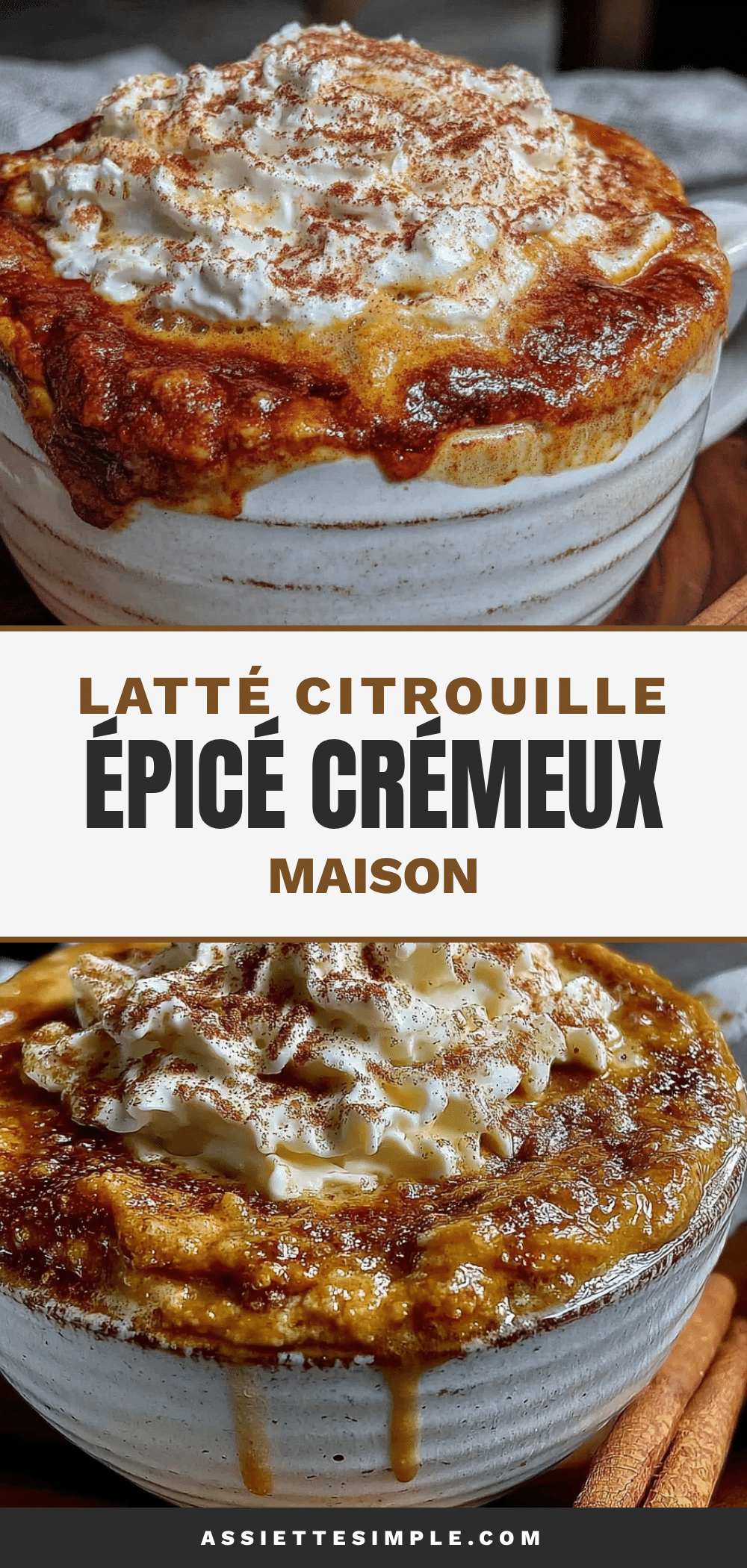 pumpkin spice latte maison recipe