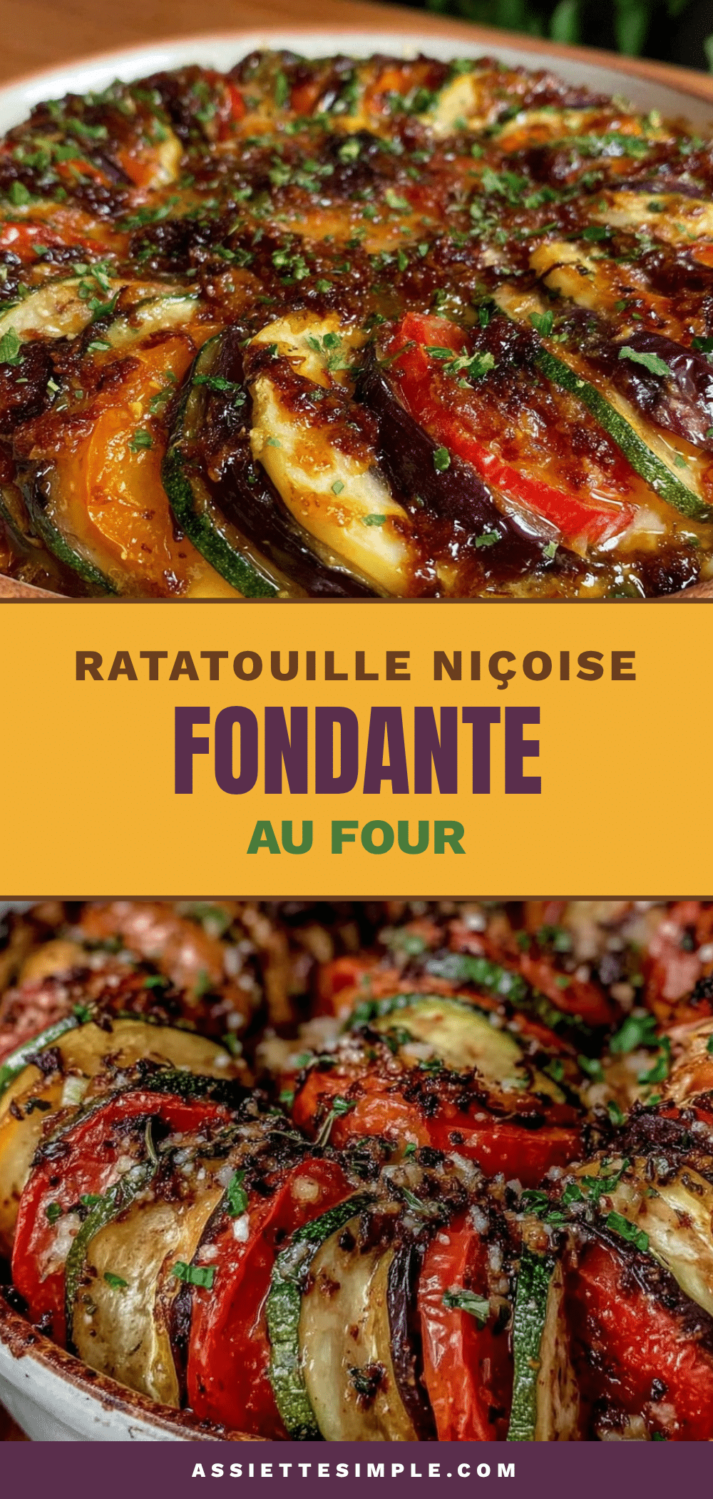 ratatouille niçoise au four recipe