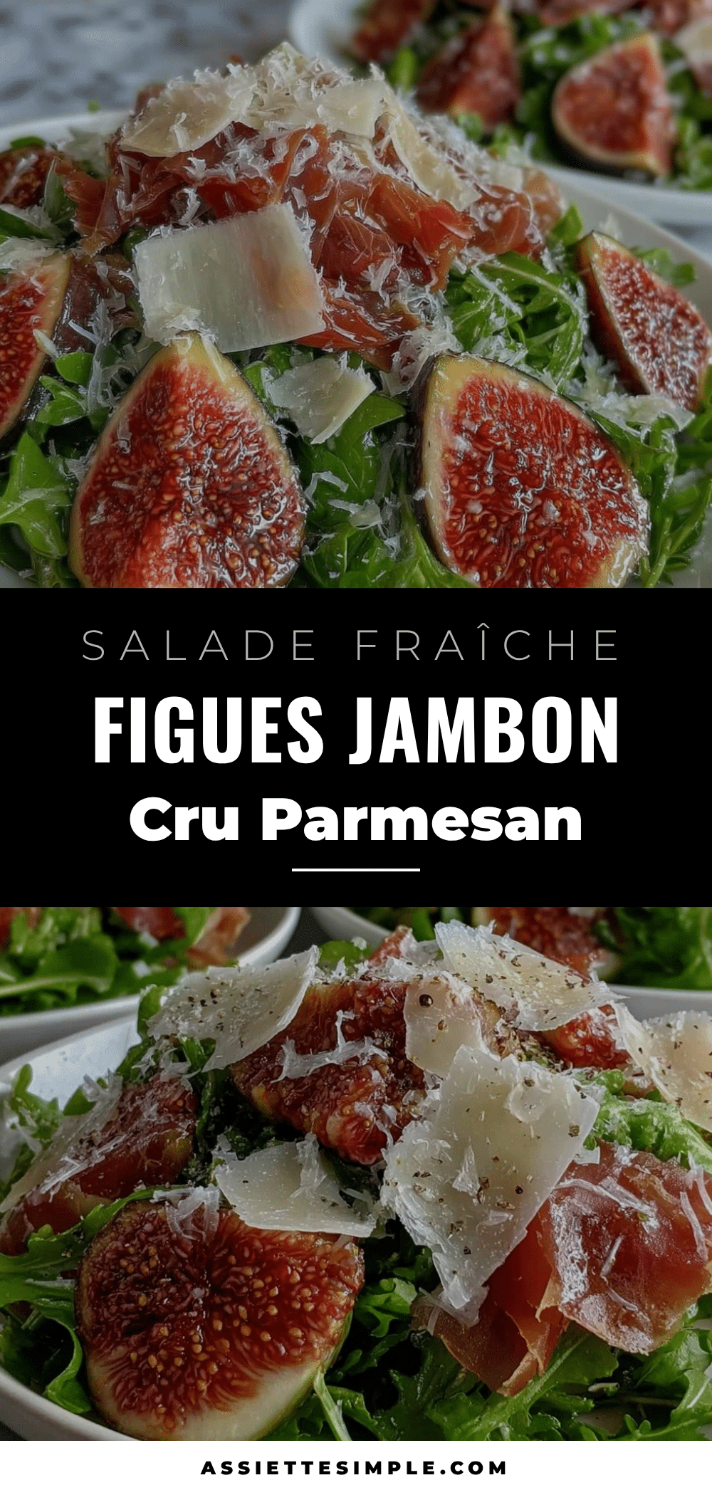 salade de figues au jambon cru et parmesan recipe