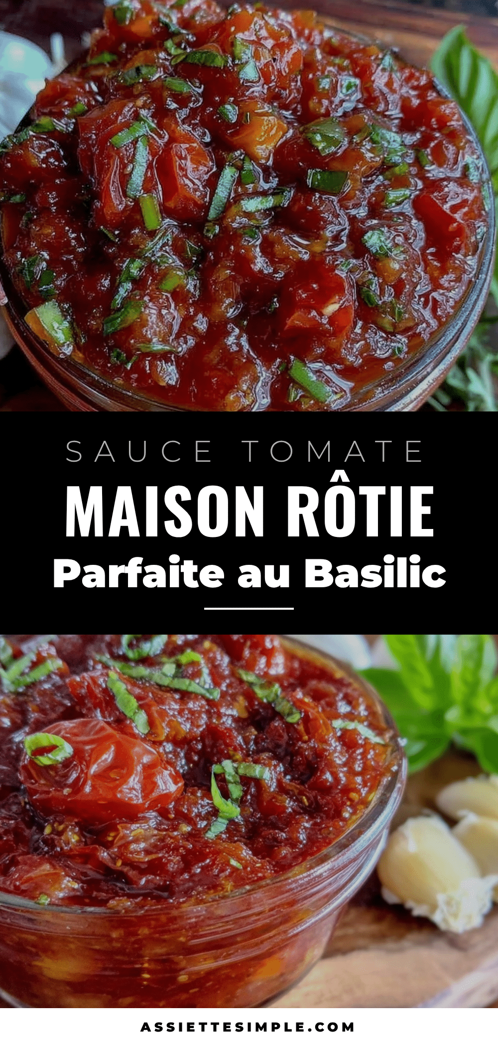 sauce tomate maison rôtie au four recipe