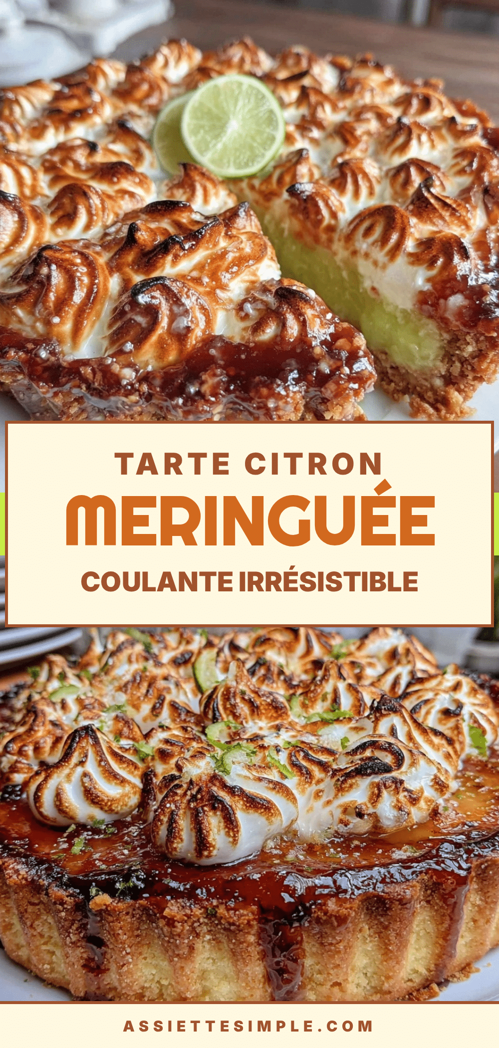 tarte au citron meringuée renversée recipe
