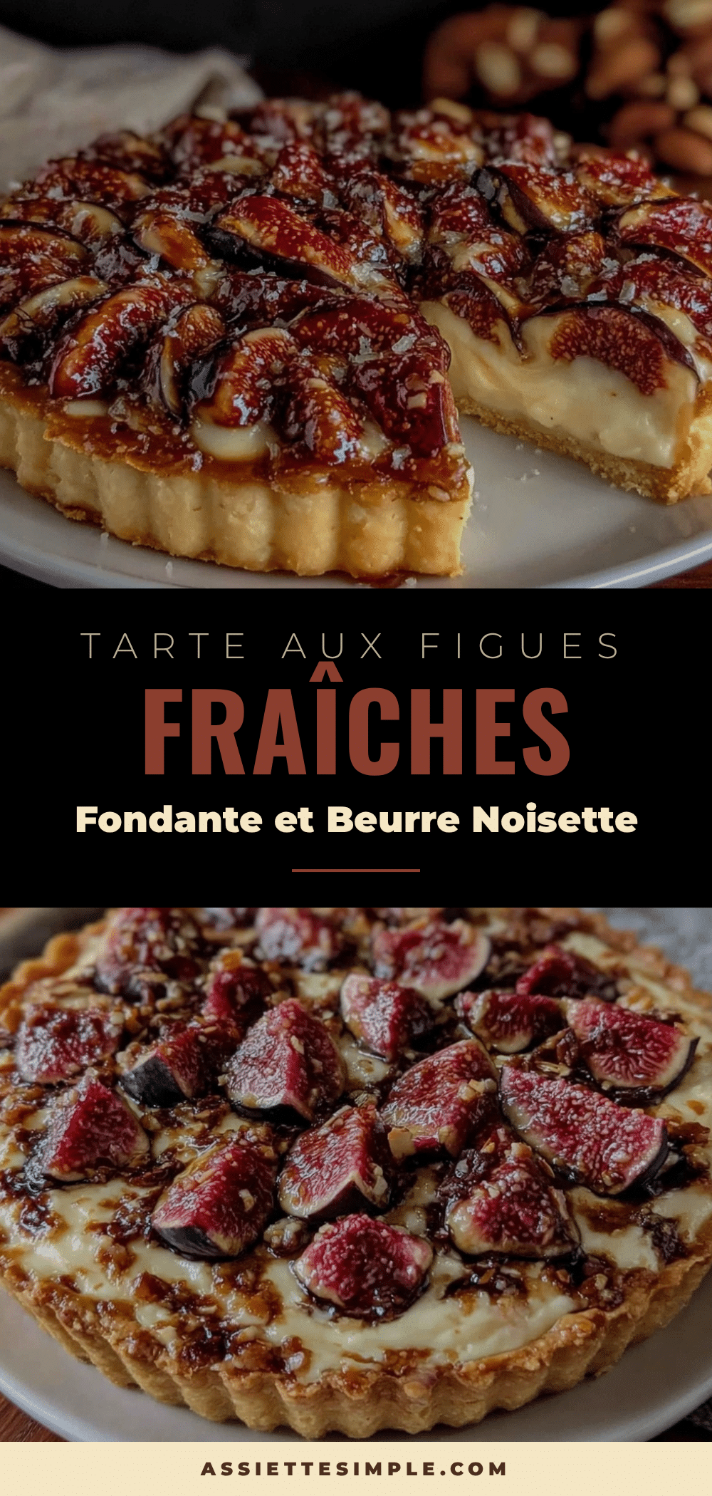tarte aux figues fraîches crème d’amandes recipe