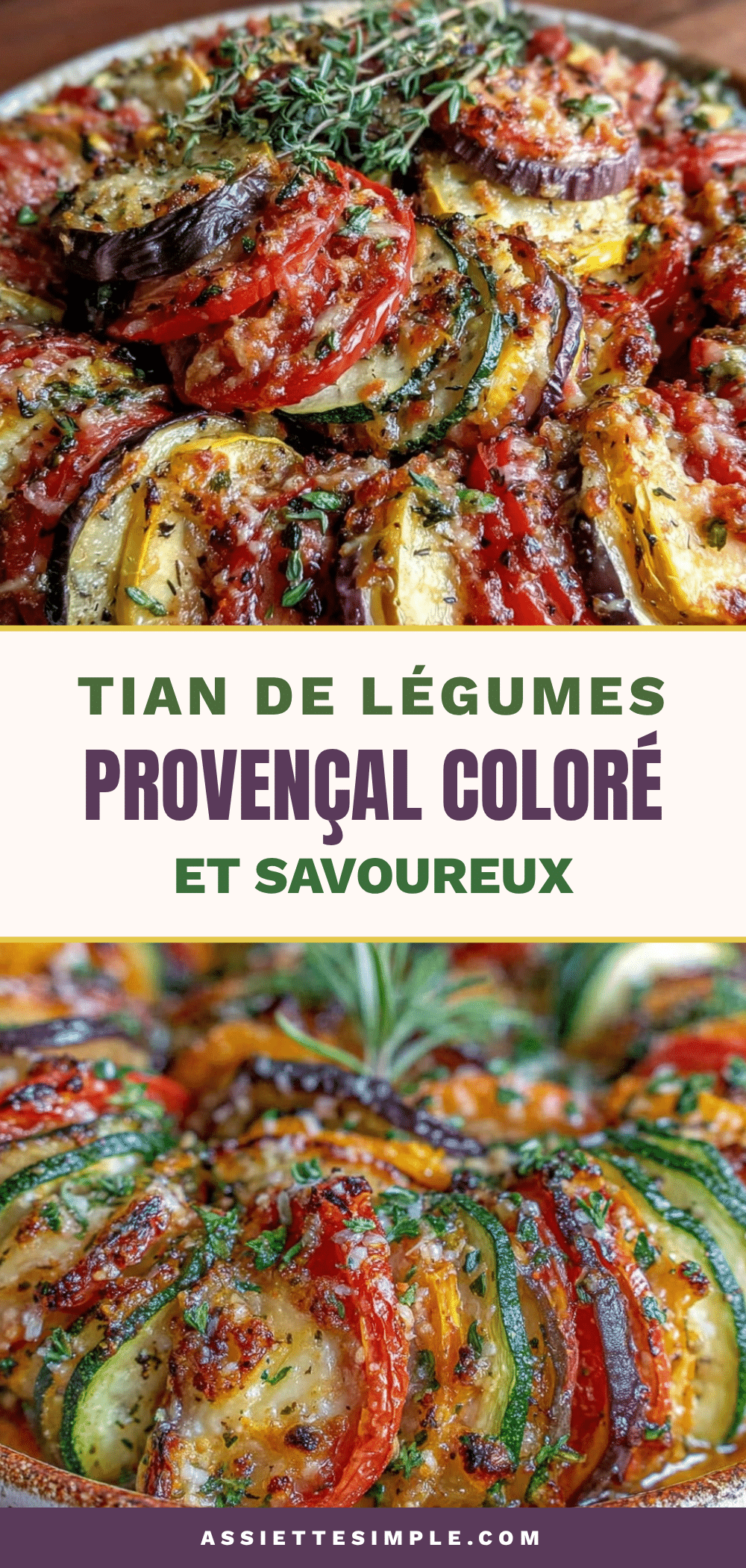 tian de légumes provençal recipe