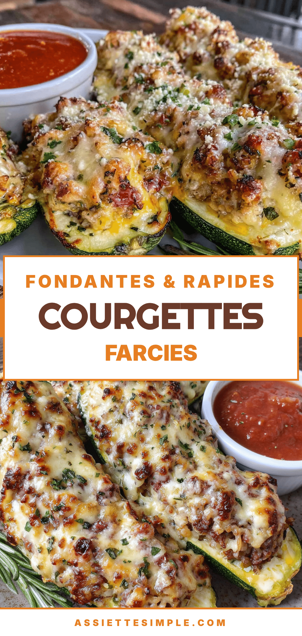 courgettes farcies rapides et fondantes recipe