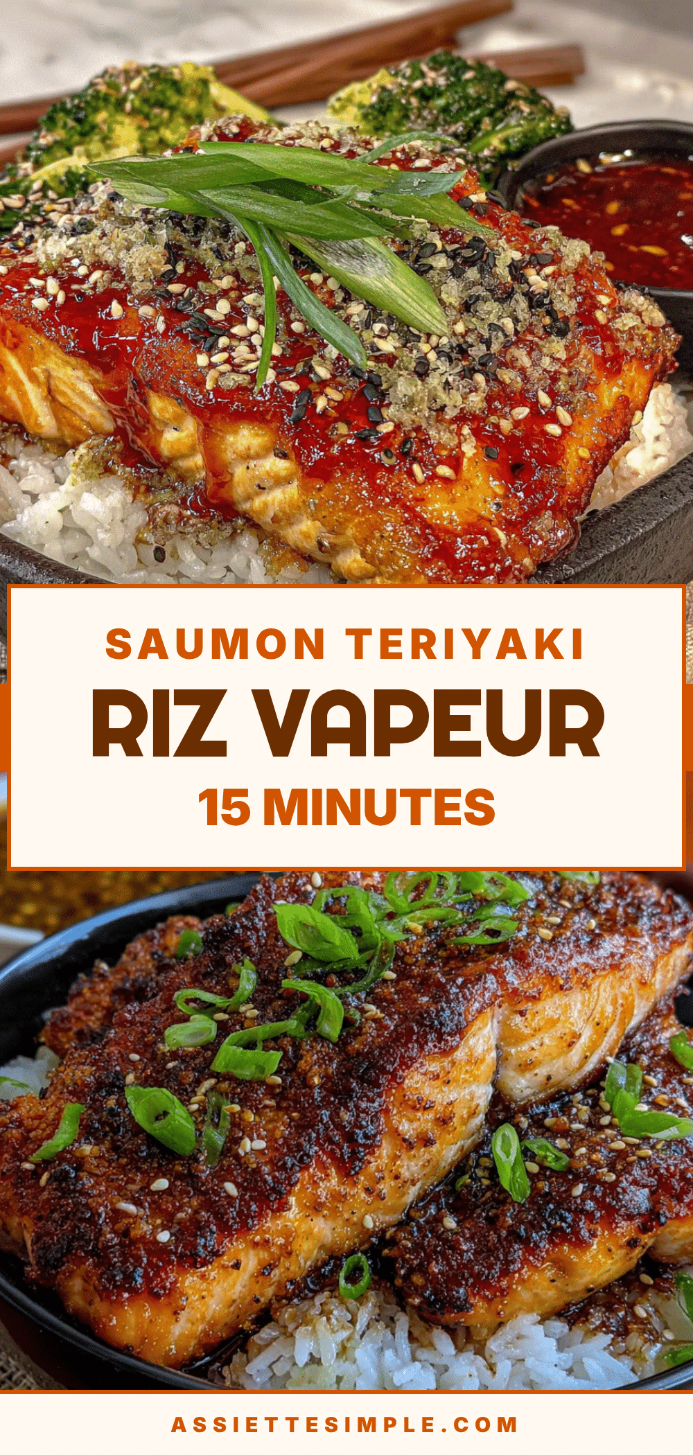 saumon teriyaki rapide recipe