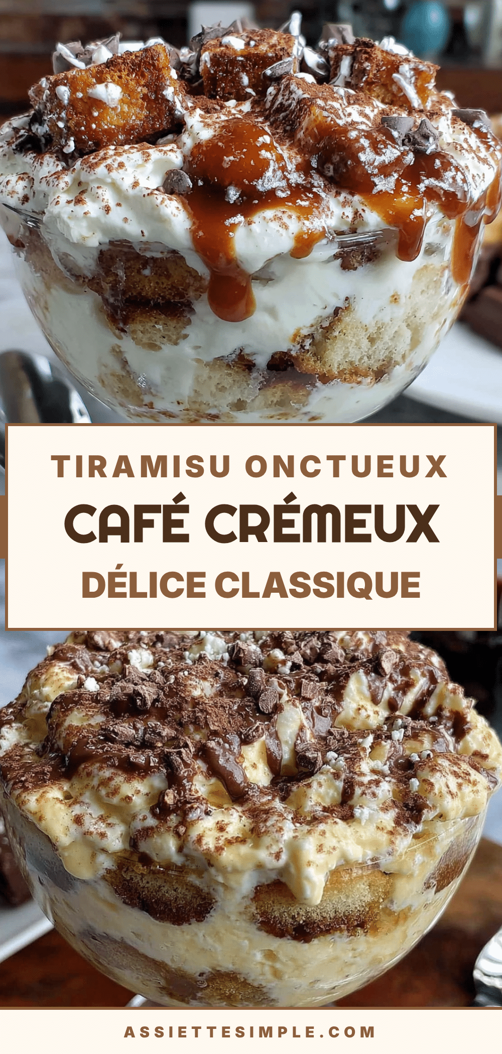 tiramisu classique crémeux recipe
