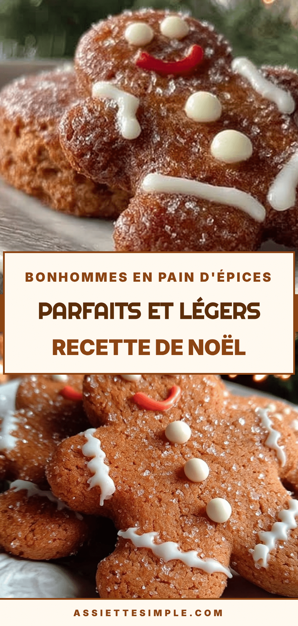Bonhommes en pain dépices parfaits et légers recipe