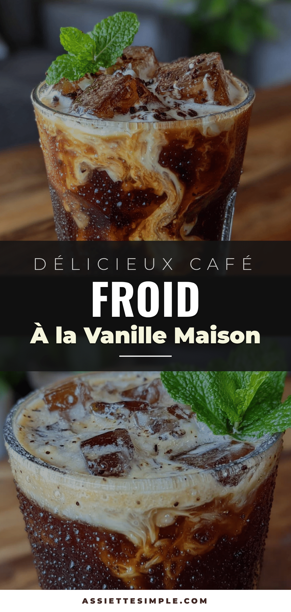 café froid à la vanille maison recipe