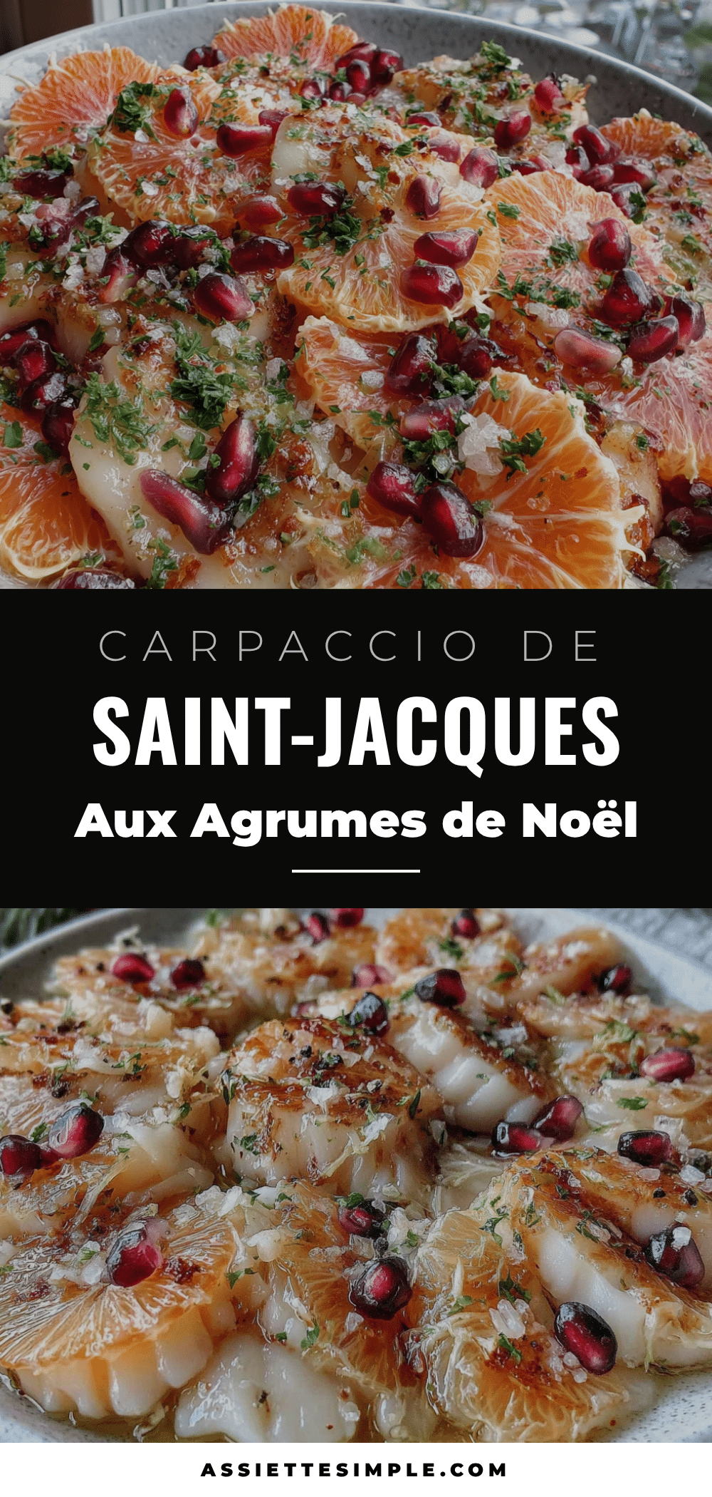carpaccio de saint-jacques aux agrumes recipe