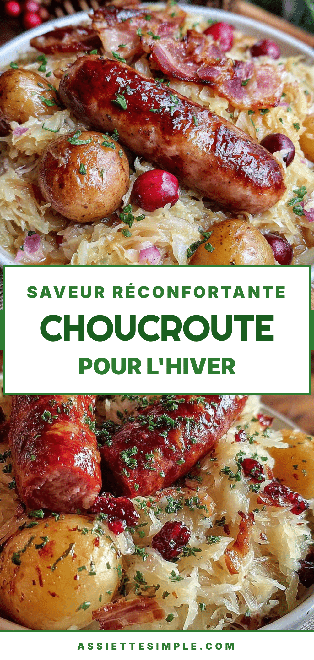 choucroute alsacienne réconfortante recipe