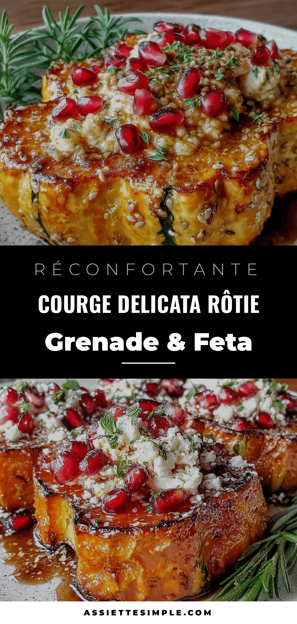 courge delicata rôtie réconfortante recipe