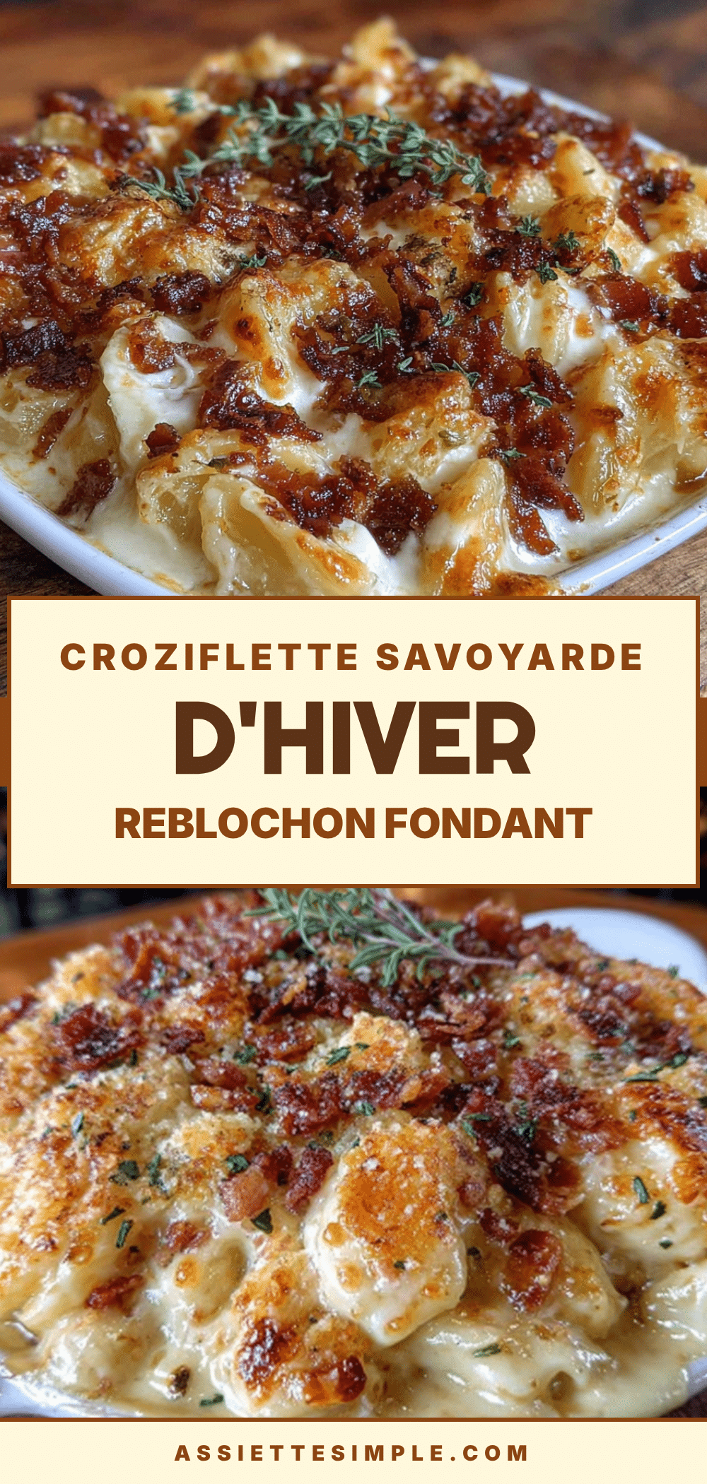 croziflette savoyarde au reblochon recipe