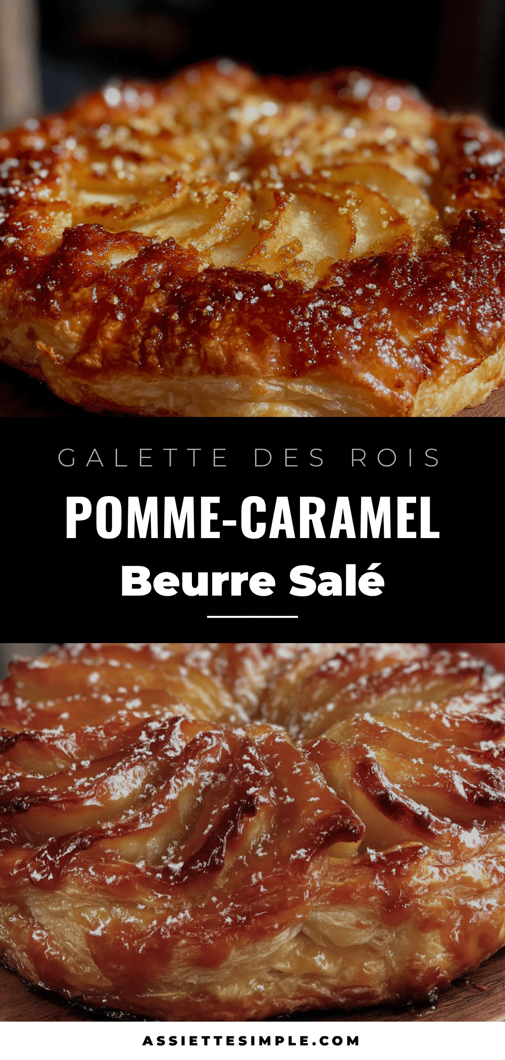 galette des rois pomme-caramel beurre salé recipe