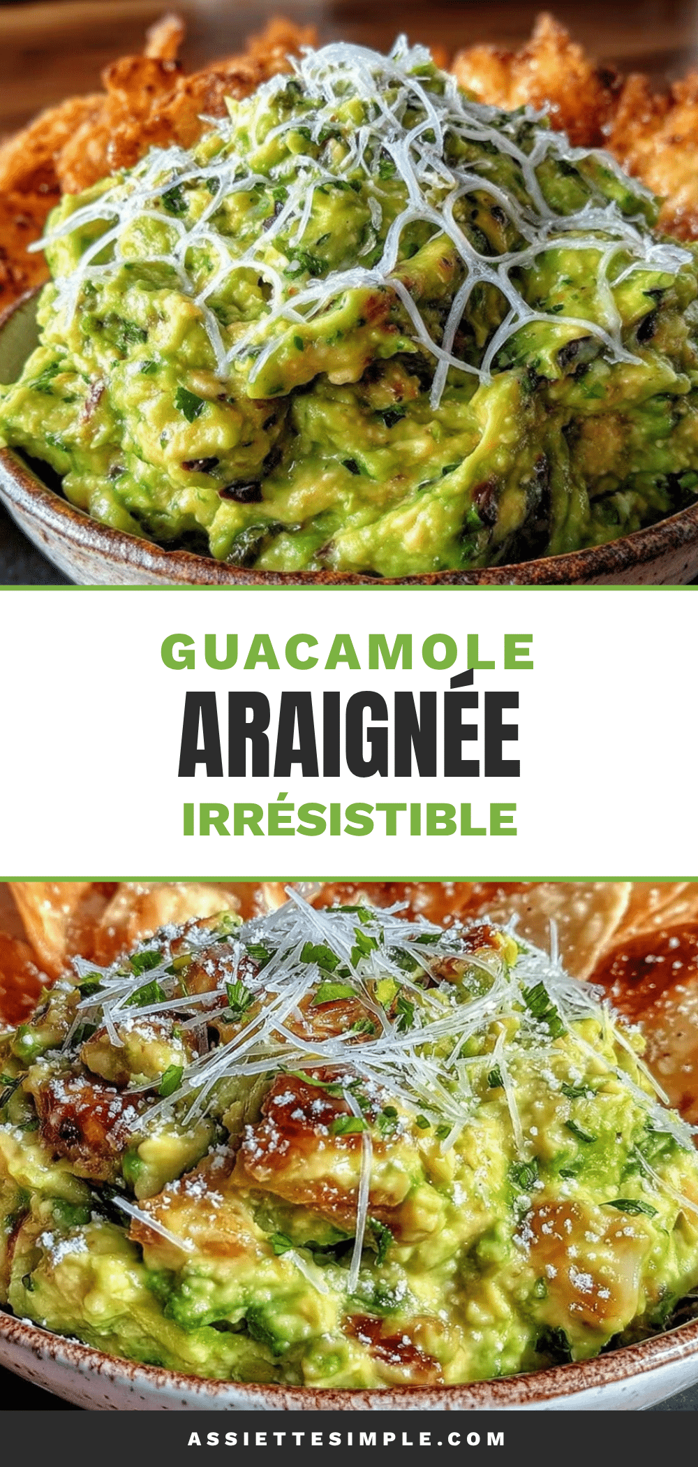 guacamole araignée recipe