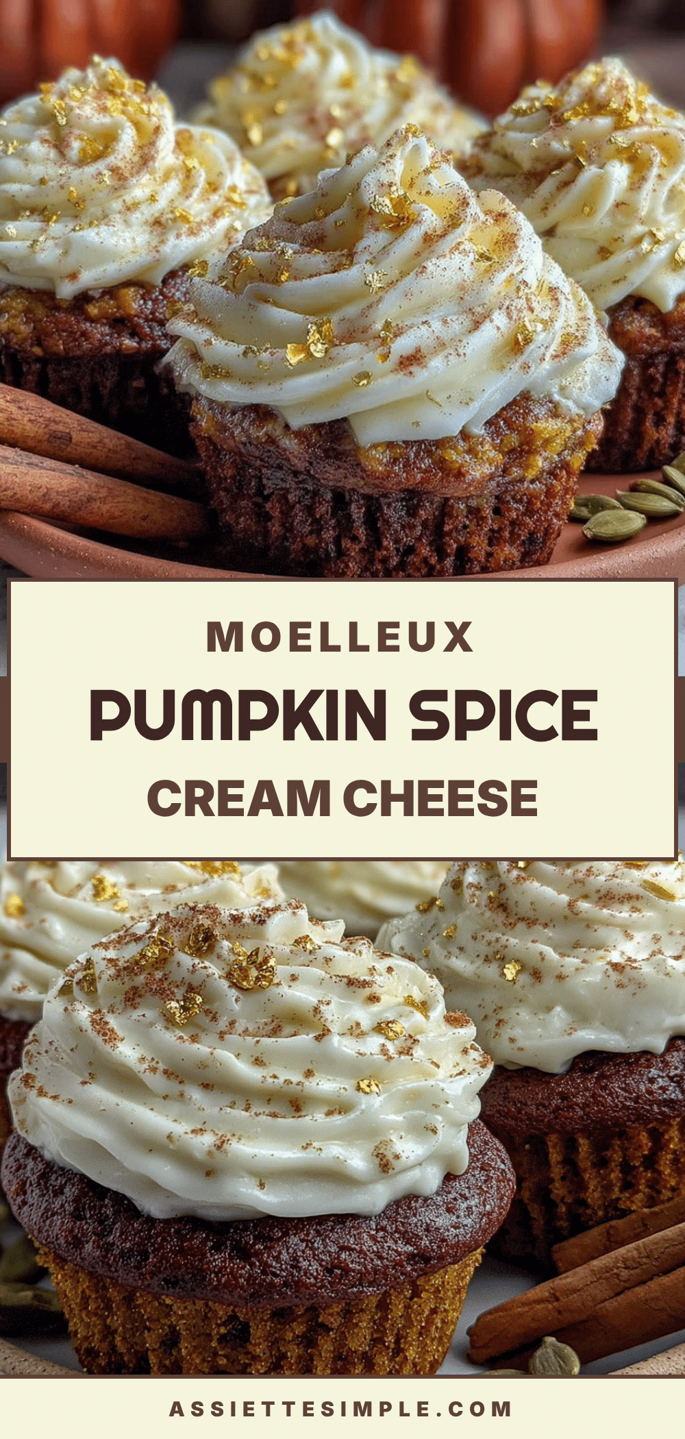 moelleux cupcakes pumpkin spice latte recipe