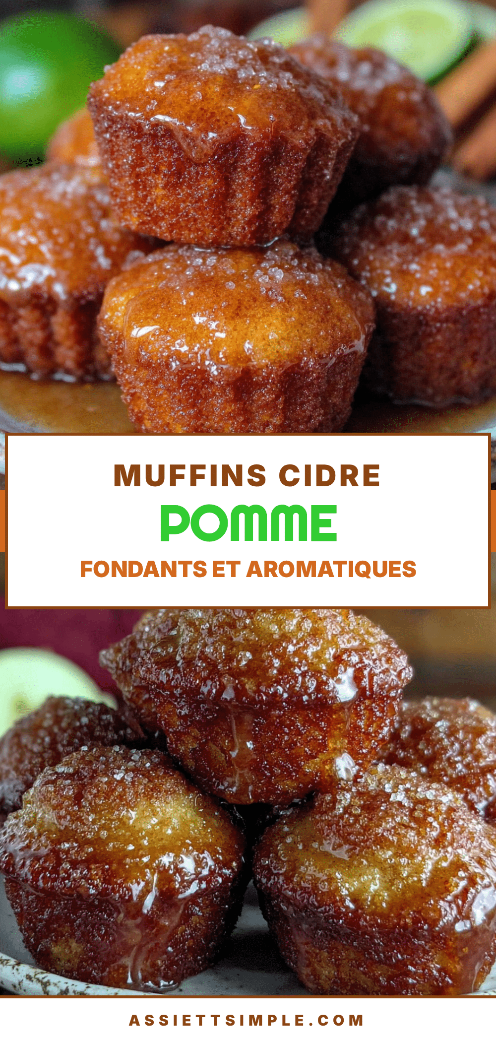 muffins cidre pomme recipe