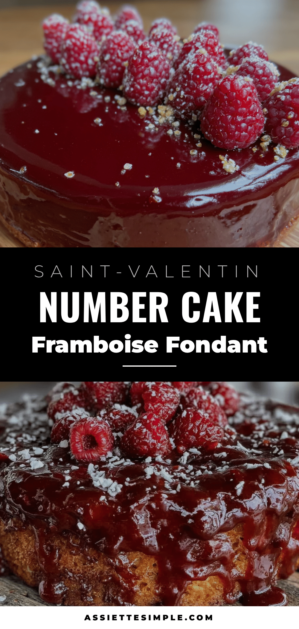 number cake framboise ultra fondant recipe