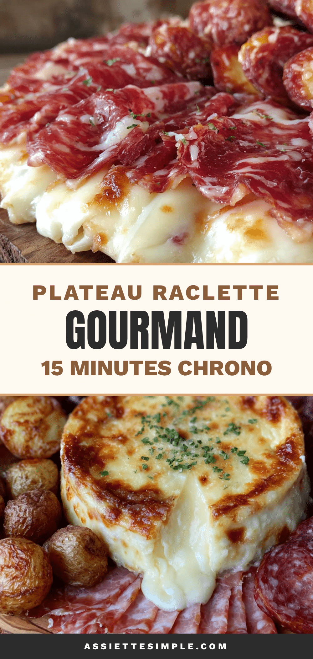 plateau raclette en 15 minutes recipe