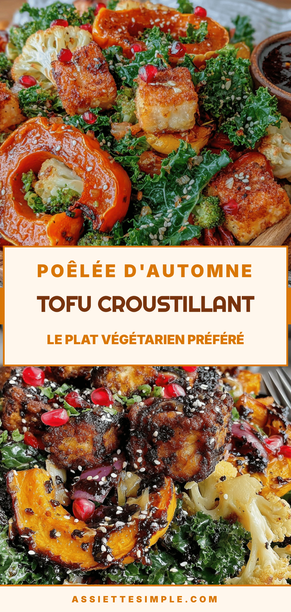 poêlée d’automne au tofu croustillant recipe