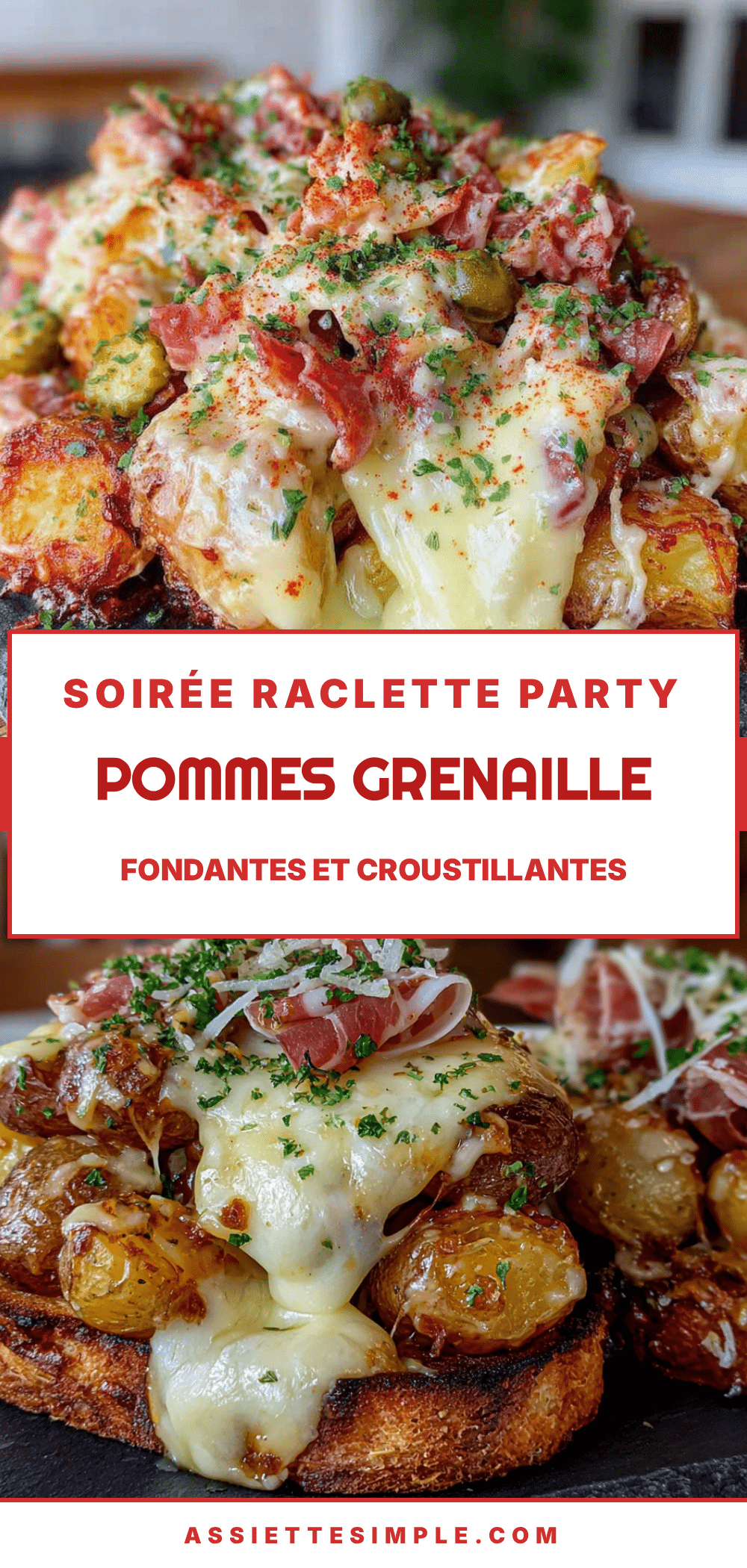 pommes grenaille fondantes et croustillantes recipe