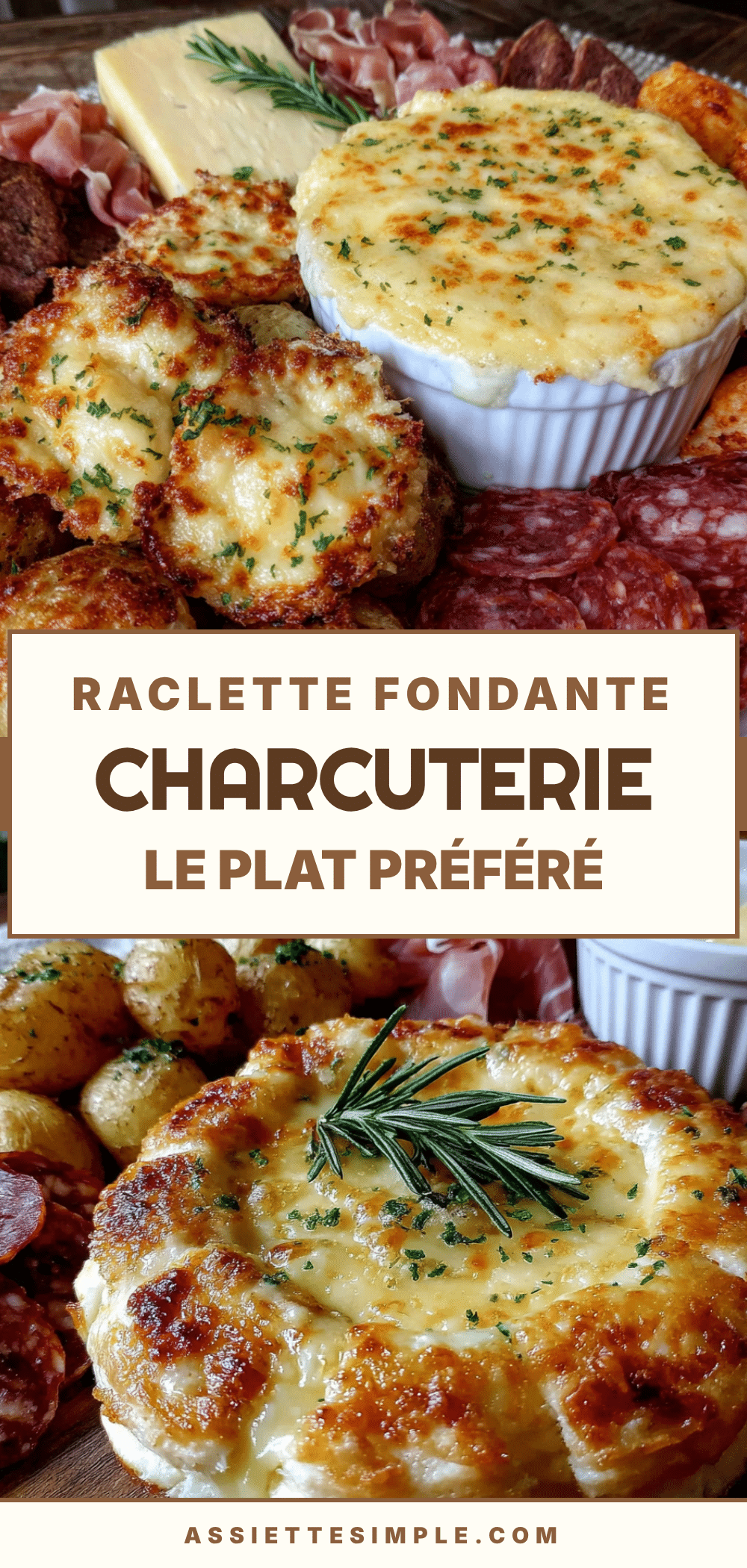 raclette fondante plateau charcuterie recipe