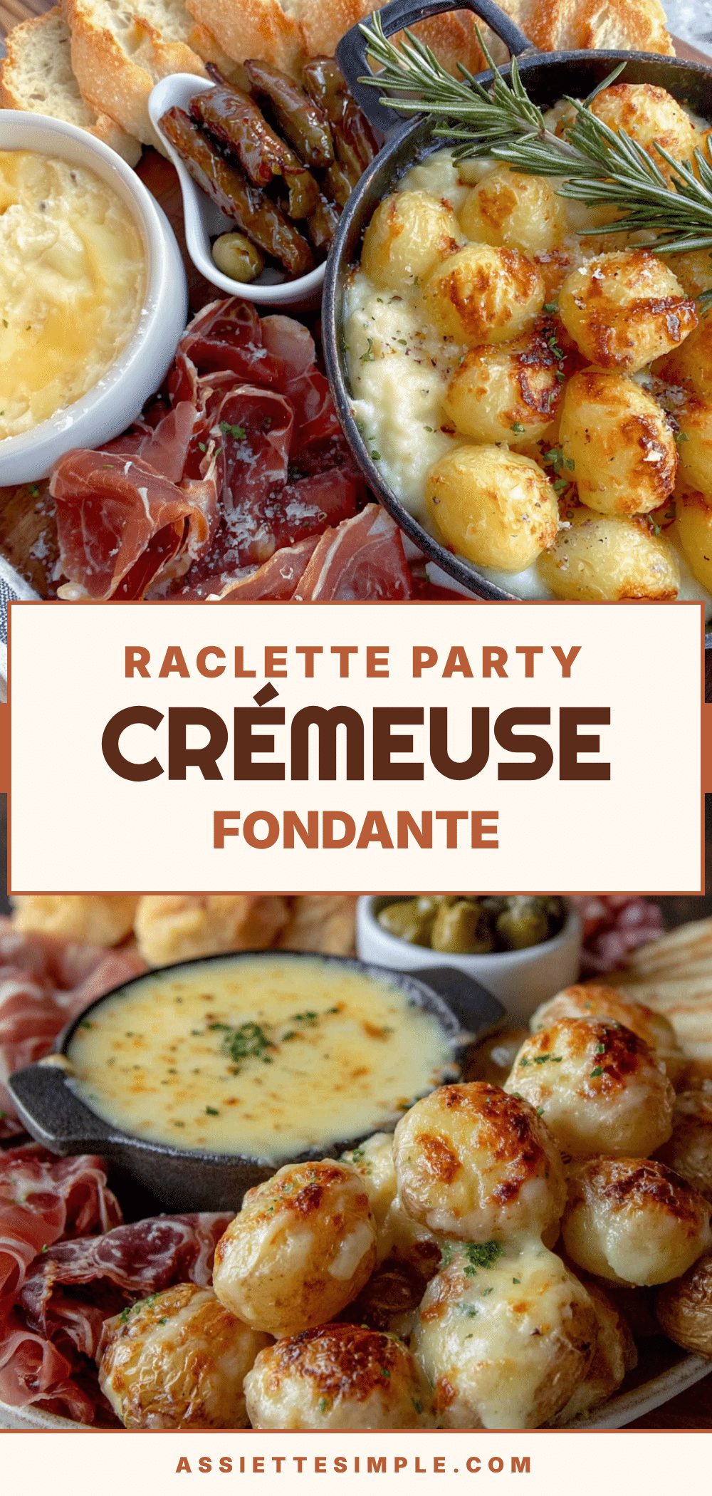 raclette party crémeuse recipe