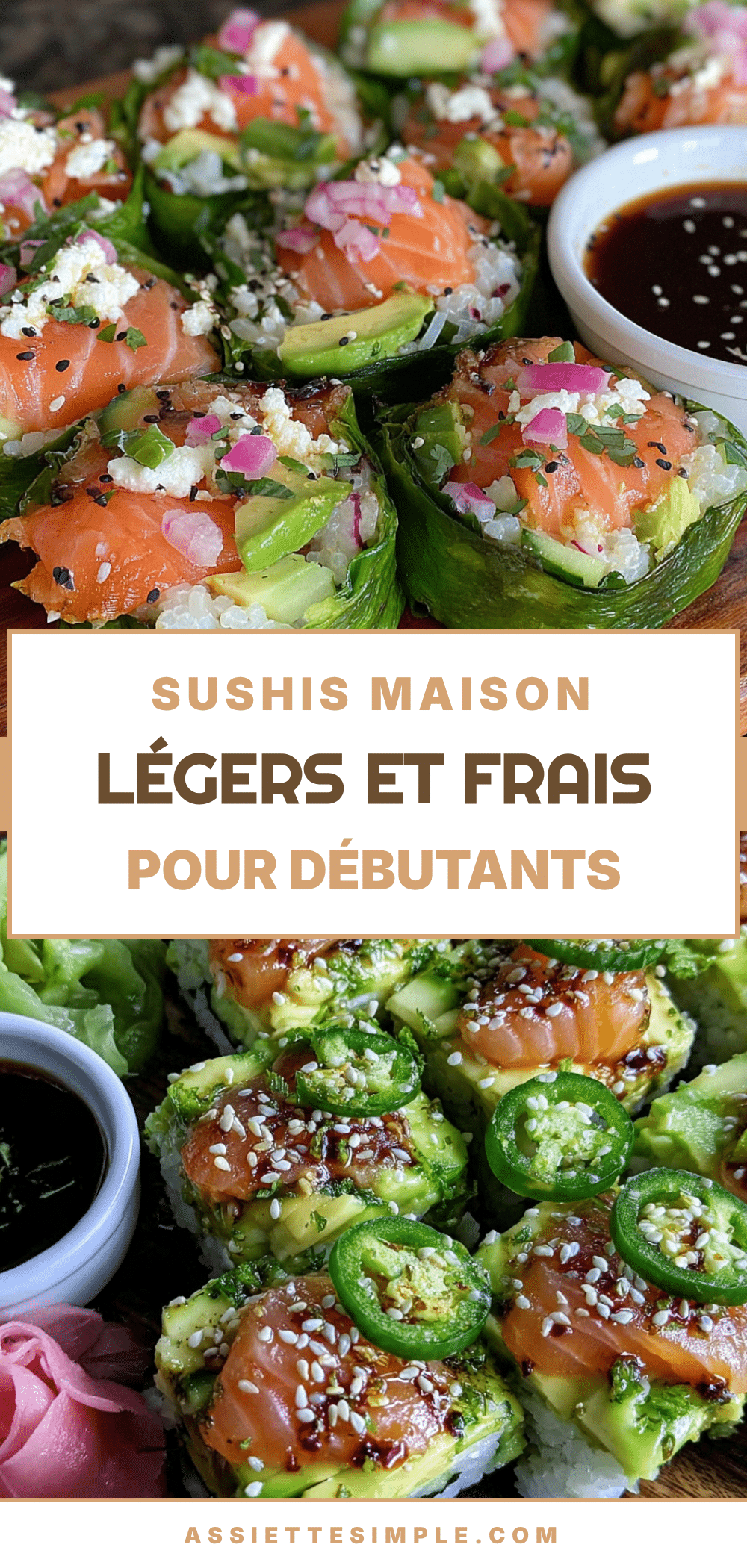 recette sushis maison débutants recipe