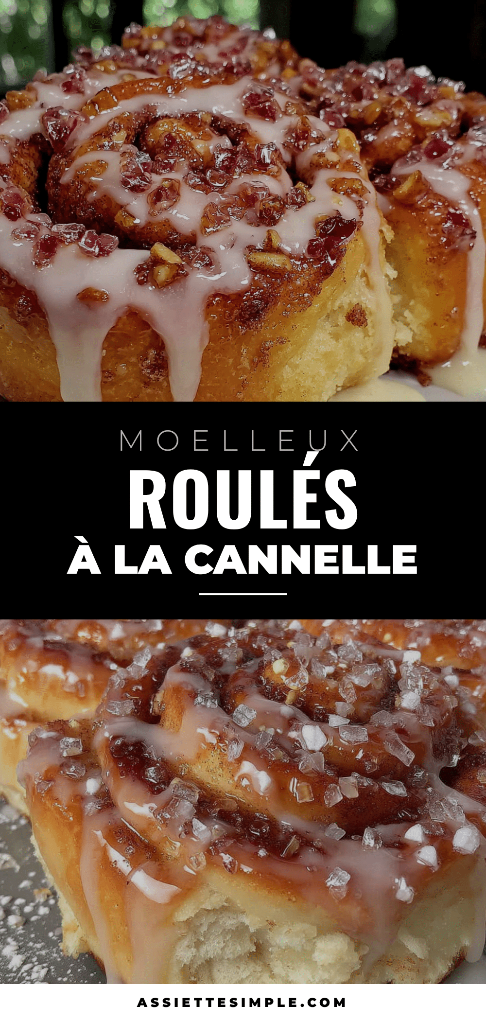roulés à la cannelle moelleux recipe