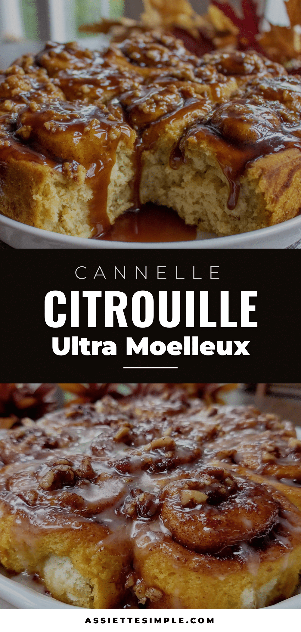 roulés à la citrouille recipe