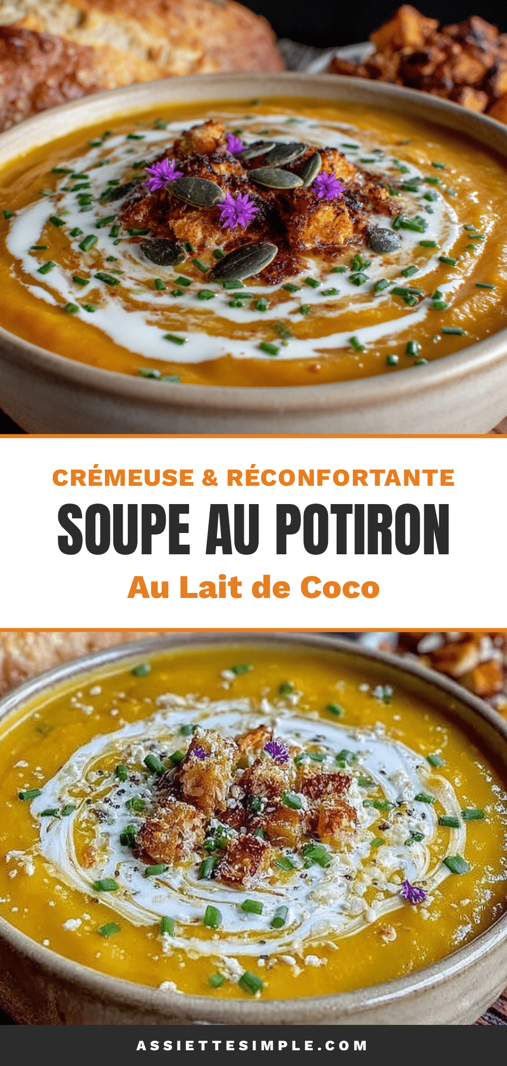 soupe au potiron recipe