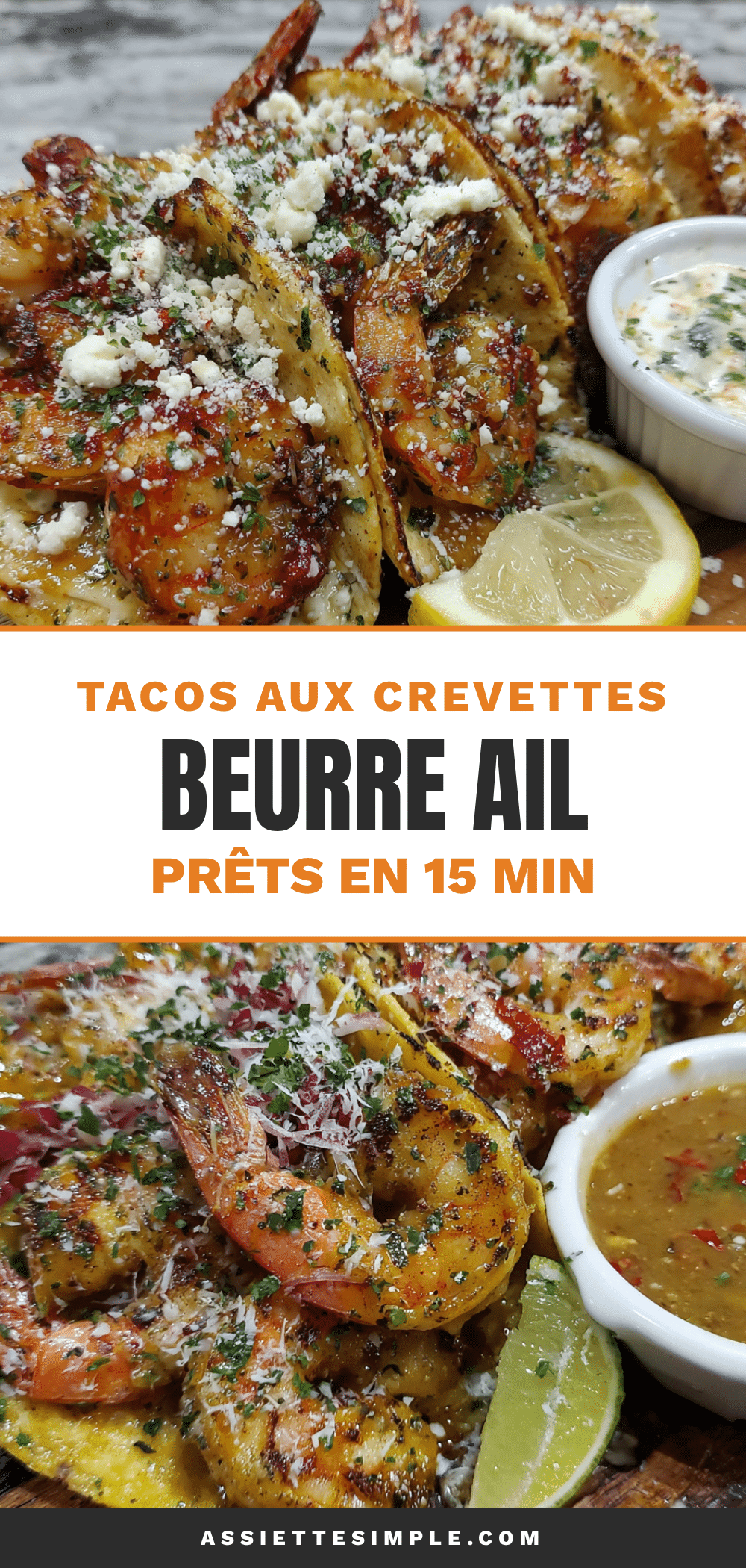tacos aux crevettes beurre ail recipe