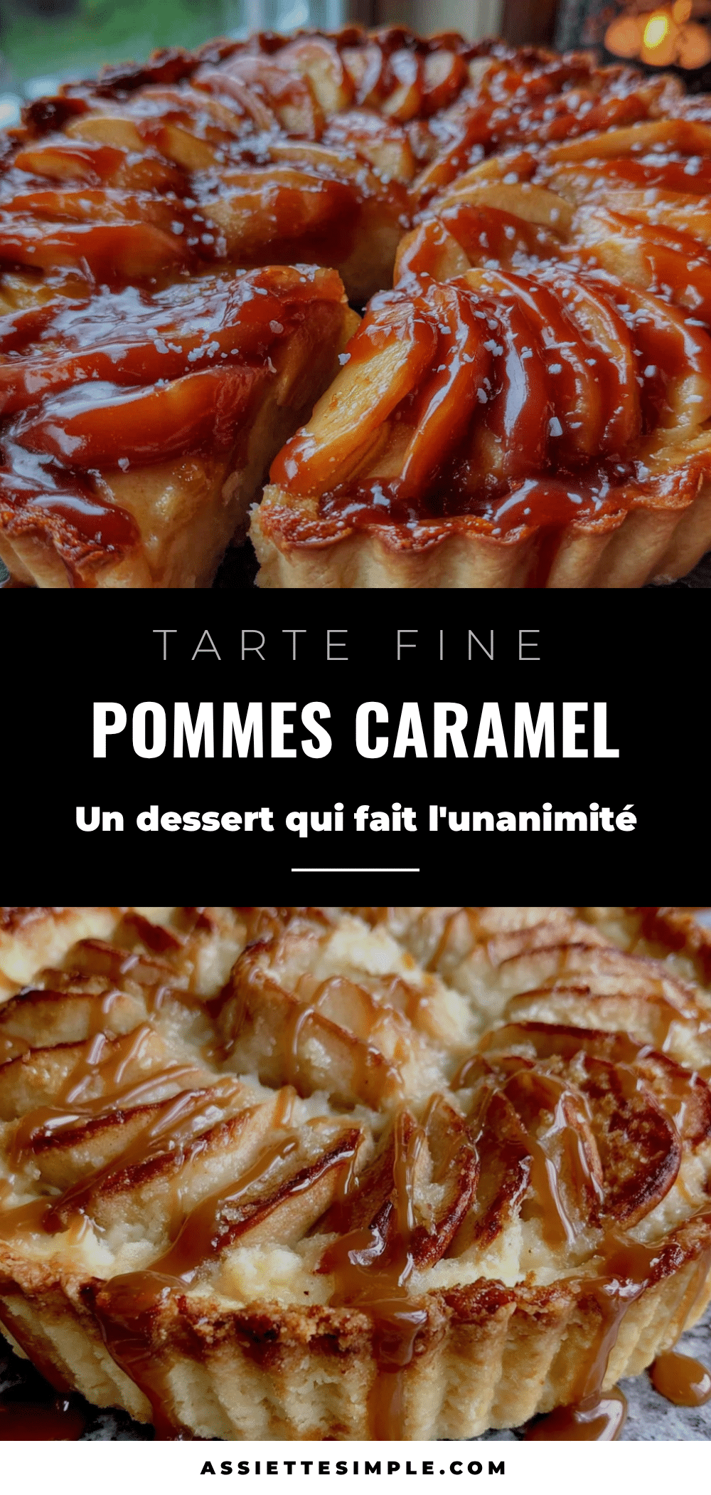 tarte fine aux pommes caramel beurre salé recipe