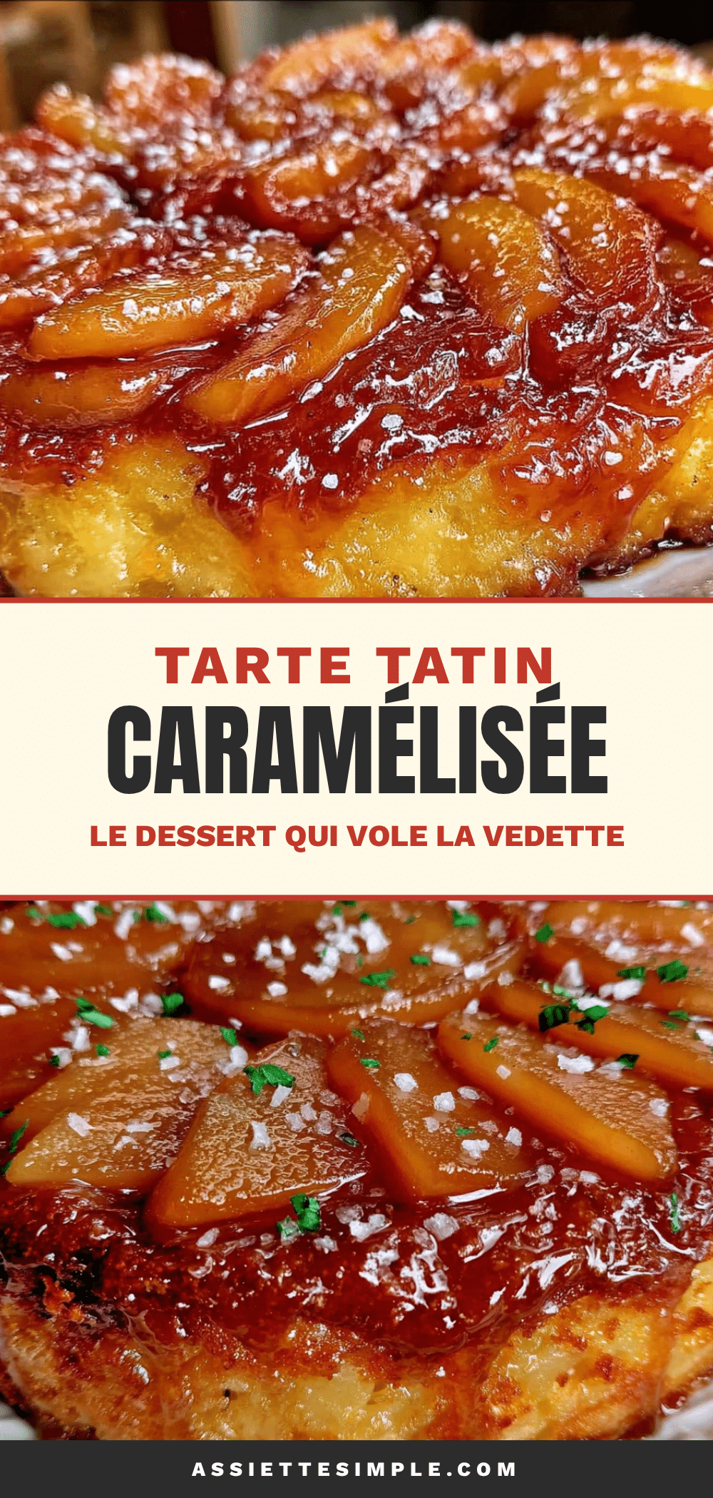 tarte tatin caramélisée facile recipe