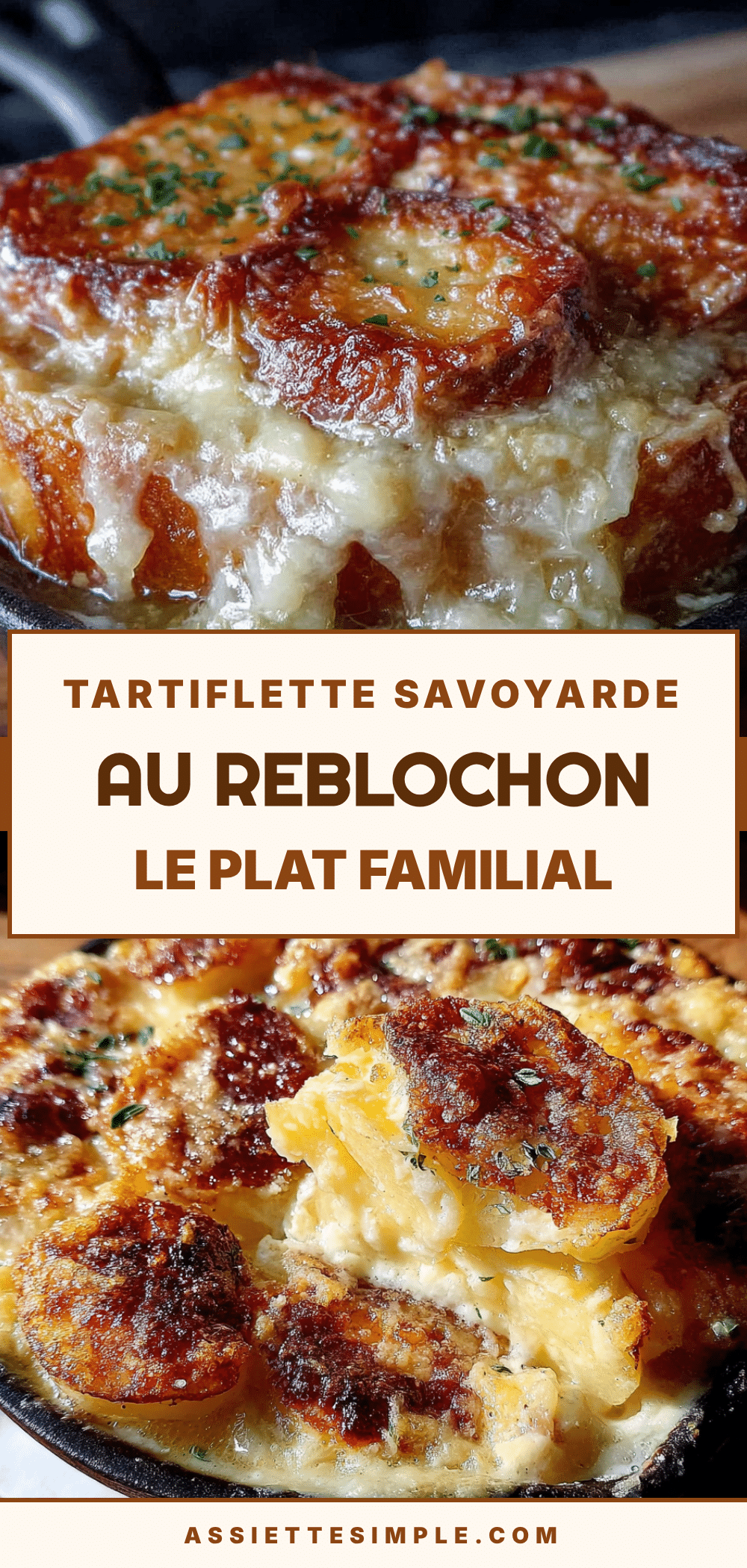 tartiflette savoyarde au reblochon recipe