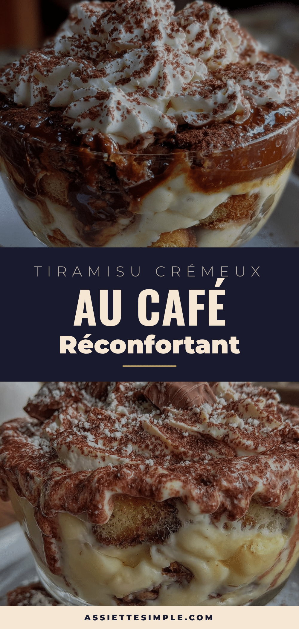 tiramisu crémeux au café réconfortant recipe