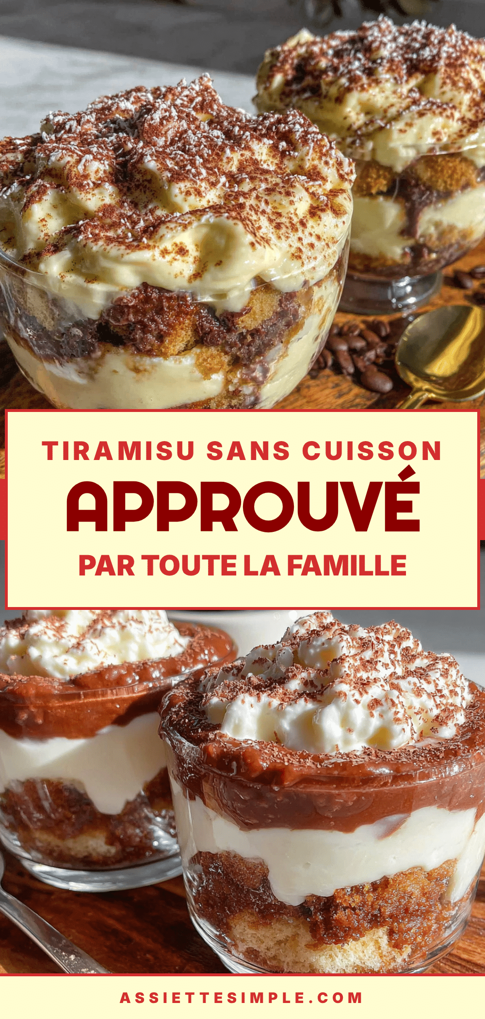 tiramisu sans cuisson facile recipe