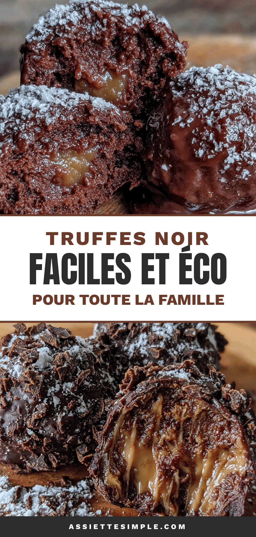 truffes au chocolat noir faciles recipe