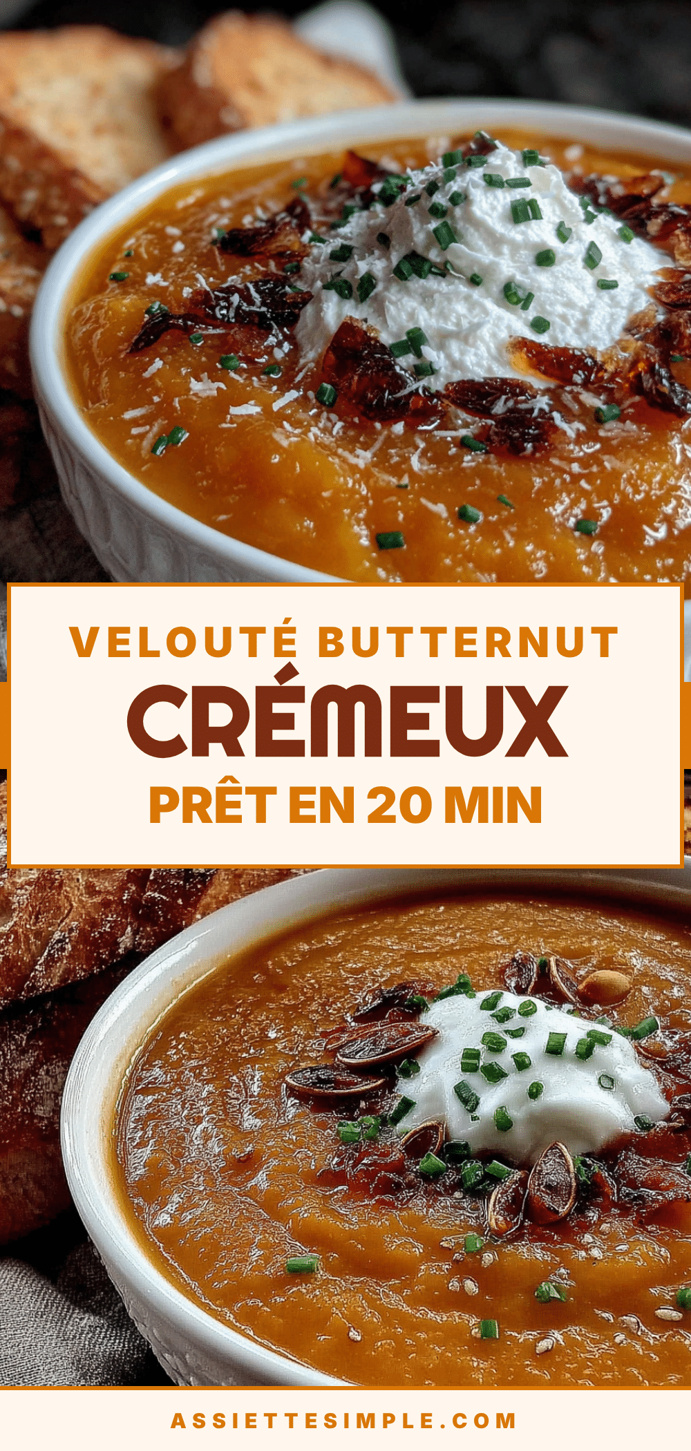 velouté butternut au curry recipe